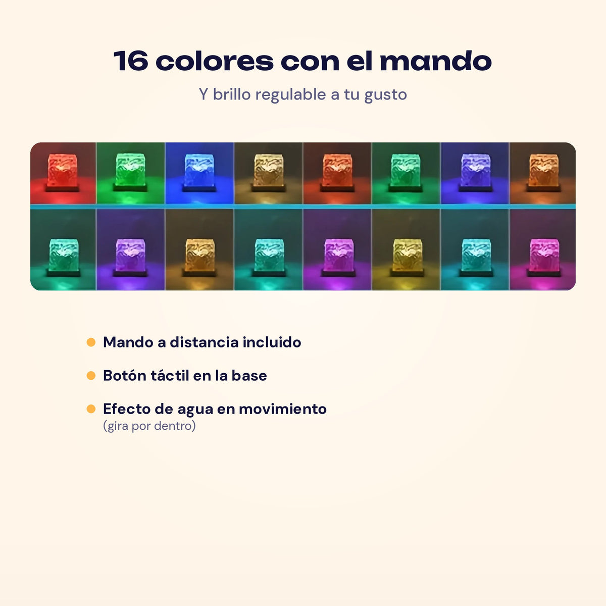Los 16 colores del proyector